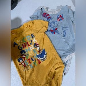 Cat in the Hat onesies